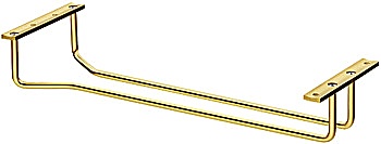 Glass rack, single, bar railing system - 812.09.841