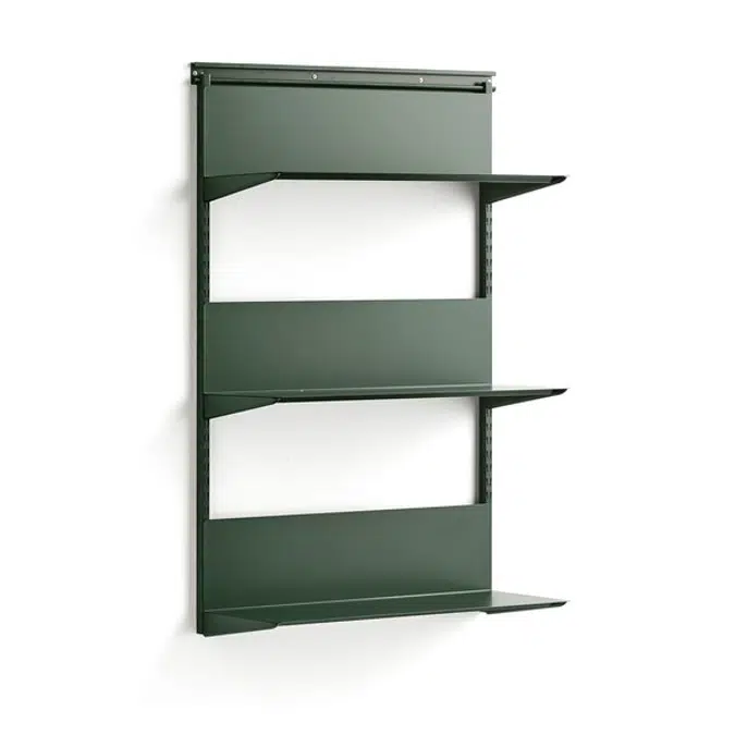 Shape Metal Tiered Wall Bookshelf