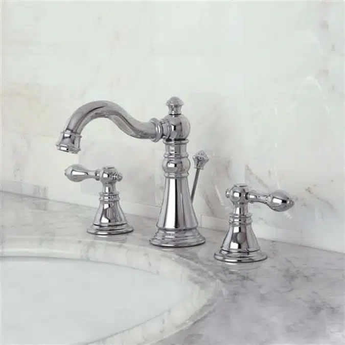 Colwood Dual Handle Chrome Basin Faucet