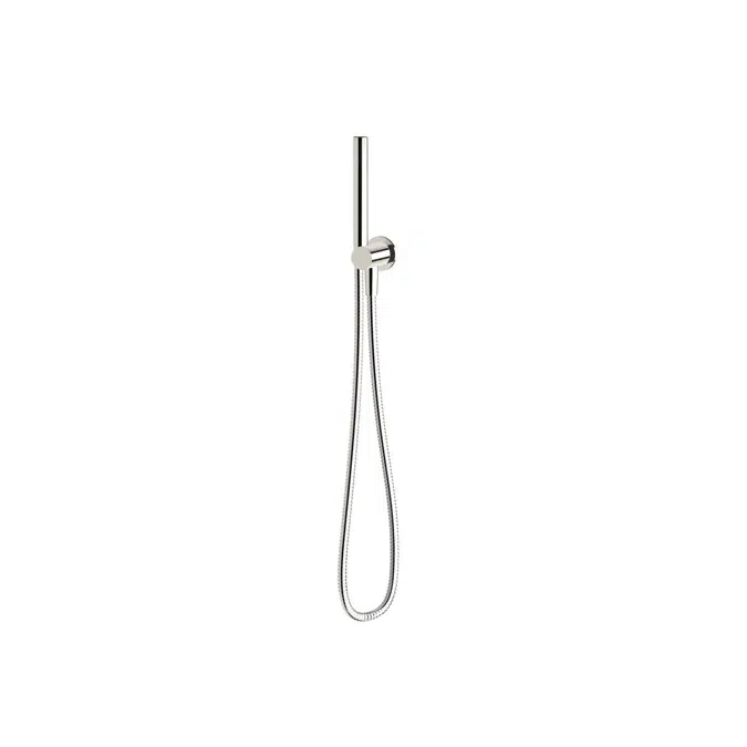 Milli Mood Edit Microphone Hand Shower with Fixed Water Inlet Wall Bracket Chrome 4202254