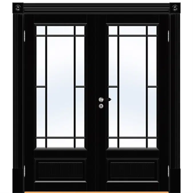 Superior Sekel 7321 Double Equal Interior Door