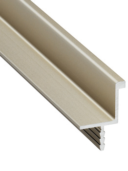 Handle profile, Aluminium, for handle-less front appearance - 126.35.045