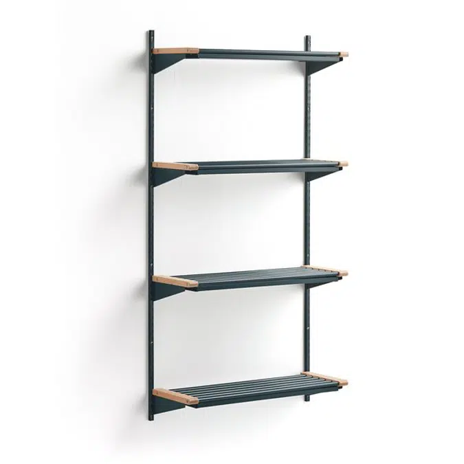 Jeppe Wide Cloakroom with 4 Shoe Shelves