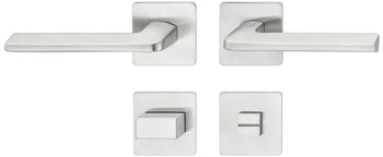 Door handle set, Stainless steel, Startec, model LDH 3152 - 903.83.007