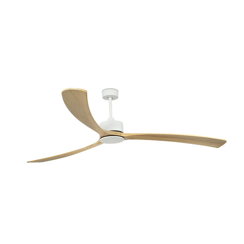 KAUAI XXL Ceiling fan beyaz/pine 0-10V/1-10V