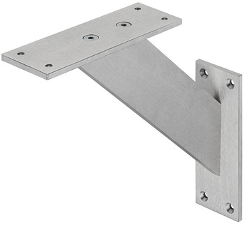 Breakfast bar support, Aluminium, inclined - 505.35.933