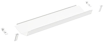 Cable channel, For mounting on table base - 633.53.704
