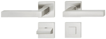 Door handle set, Stainless steel, Startec, model LDH 2166 - 903.93.870