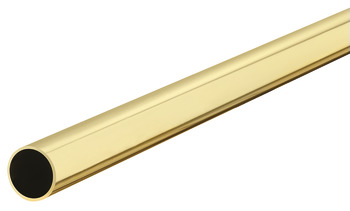Wardrobe rail, round, ⌀ 25 mm - 801.11.843