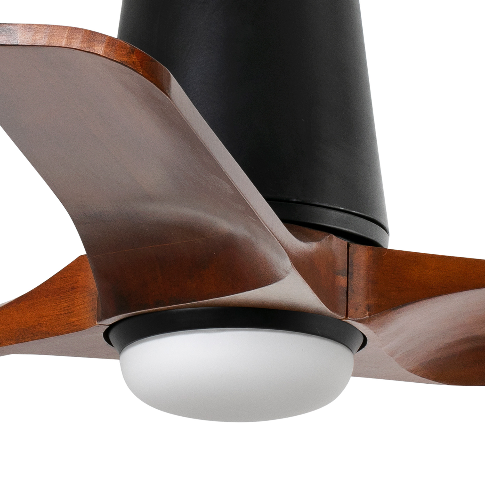 HEYWOOD TUB S Ceiling fan siyah/ceviz CCT