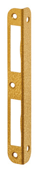 Angled striking plate, for flush doors, 170 mm - 911.39.020