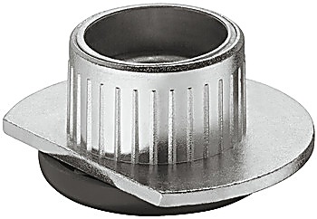 Plinth adjuster, for mounting in drilled hole - 637.26.010