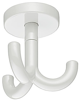 Ceiling hook, with 3 hooks, ceiling installation, polyamide - 842.65.299