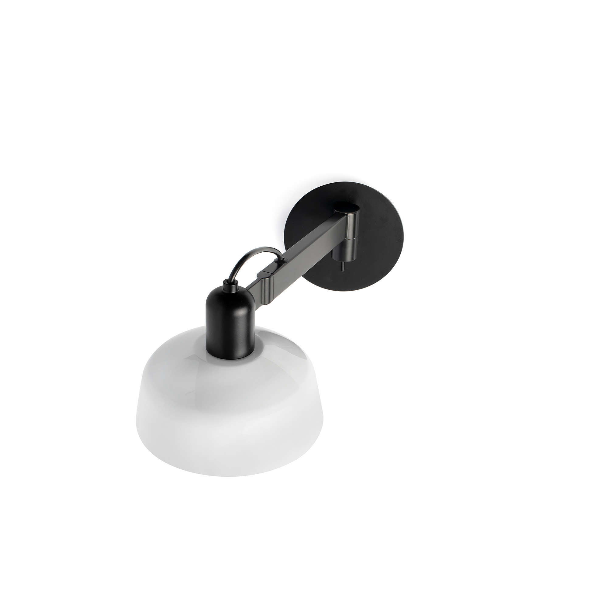 TATAWIN beyaz metal duvar lambası arm