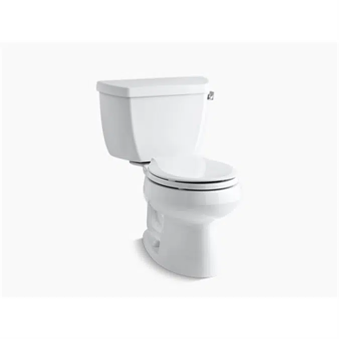 Wellworth Classic Locking Right-Hand Lever Round Toilet