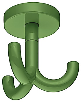 Ceiling hook, with 3 hooks, ceiling installation, polyamide - 842.65.272