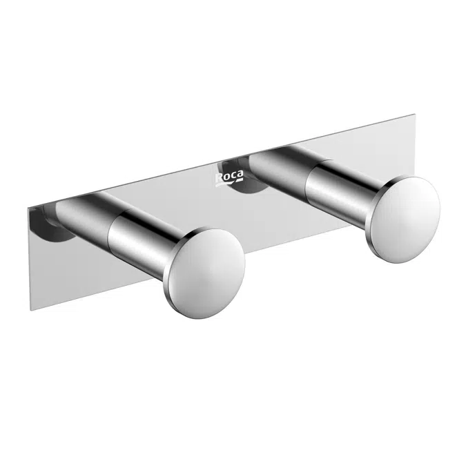 Roca Ona Chrome Double Robe Hook 15042