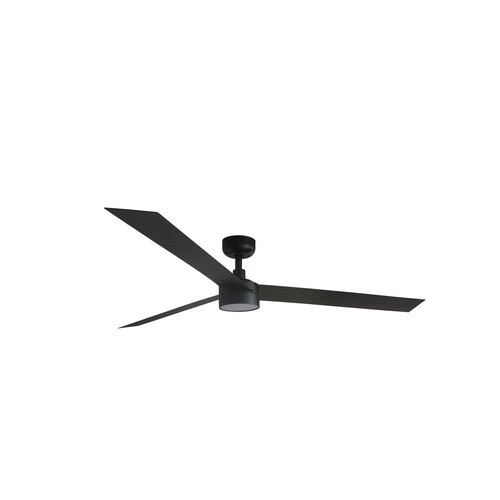 CRUISER XL LED Ceiling fan siyah 20W SWT