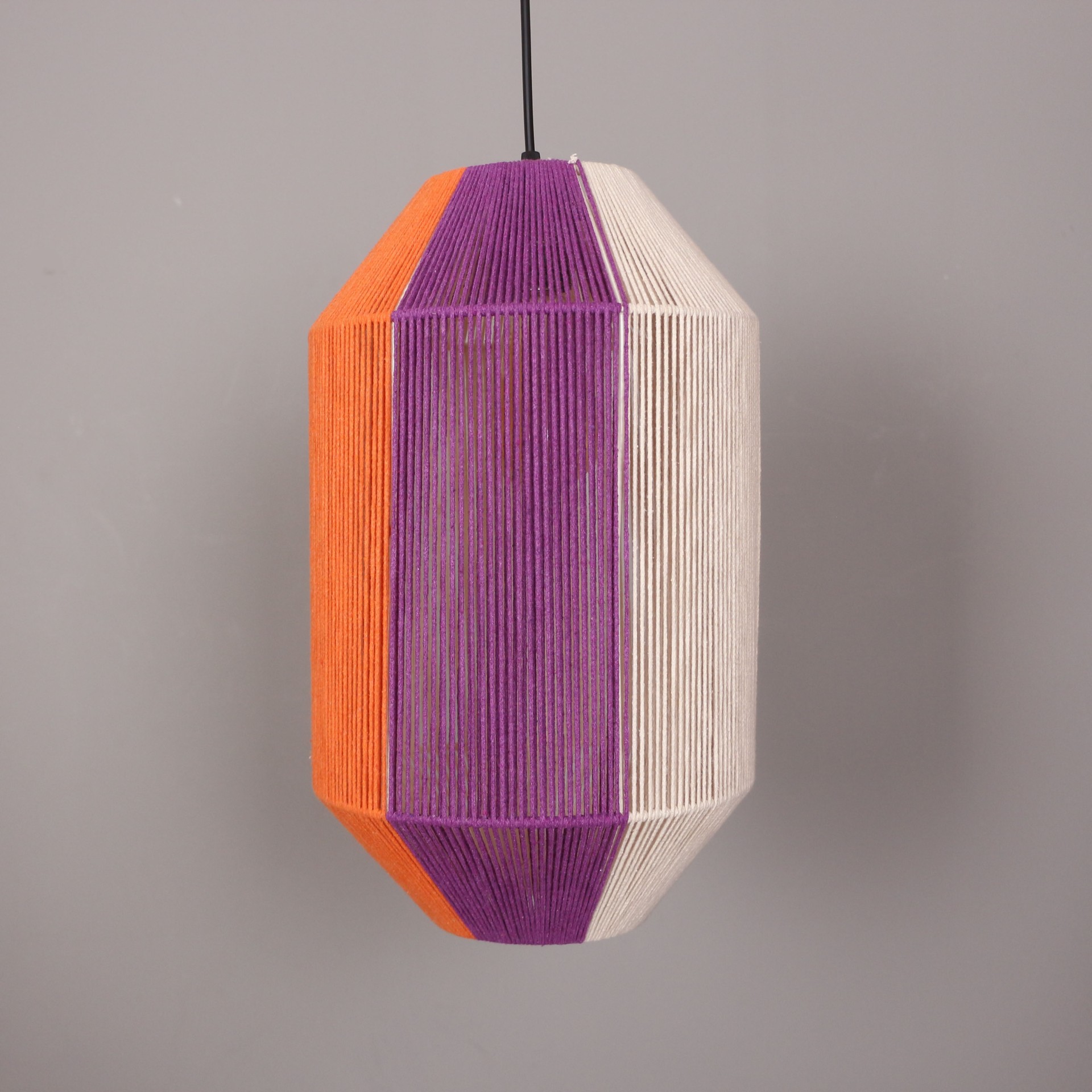 OZDEN 25x43 cm Macrame Rope COLORFUL CHANDELIER 