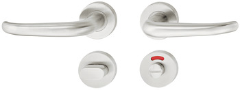 Kapı kulpu seti, Paslanmaz çelik, Startec, model LDH 2176 - 903.93.280