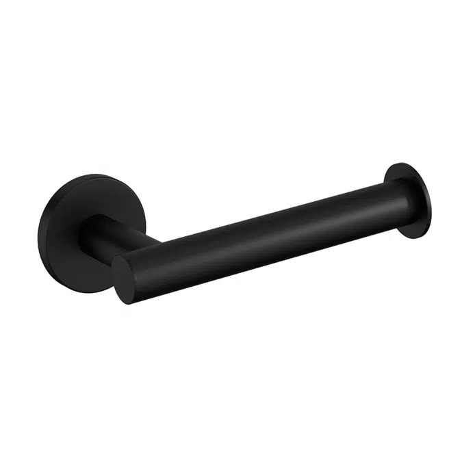 Ona Matte Black Toilet Roll Holder 15058