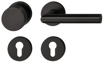 Door handle setStartec model PDH 4103, stainless steel, fire resistant door - 903.85.006