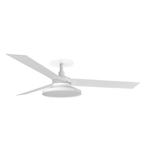 CRUISER RECESSED TAK L beyaz fan duvar kumandası siyah 4000K