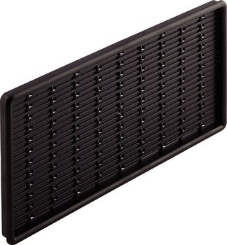 ventilation trims, Plastic, Slotted, Straight-Edged - 571.55.358