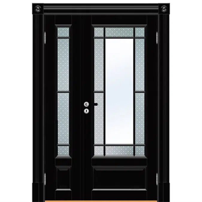 Superior Arv 7214 Double Unequal Interior Door
