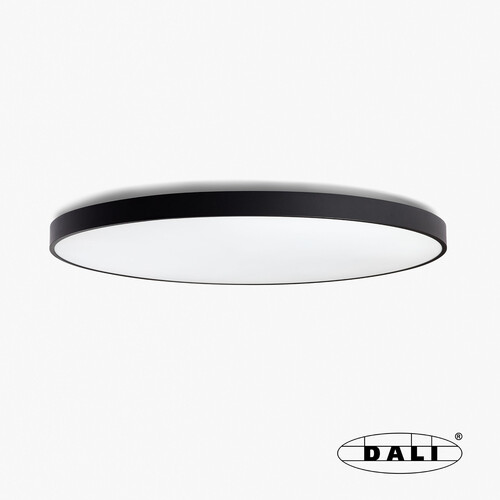 DOMIO siyah surface Ø1000 95W opal 3000K CRI80 DALI