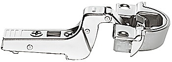 Concealed hinge, Clip Top Blumotion 95°, inset mounting, for narrow frames - 342.47.602