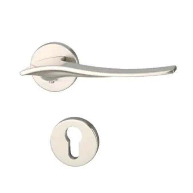 901.99.579 ZI SATIN NIC. Door Handle Set