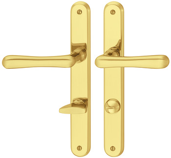 Door handle set, Brass, Bisschop, Dresden 1865/865 - 900.93.451