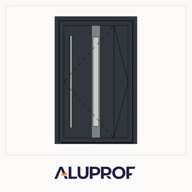 MB-86N PIVOT AD03 Single Inward Opening Panel Door