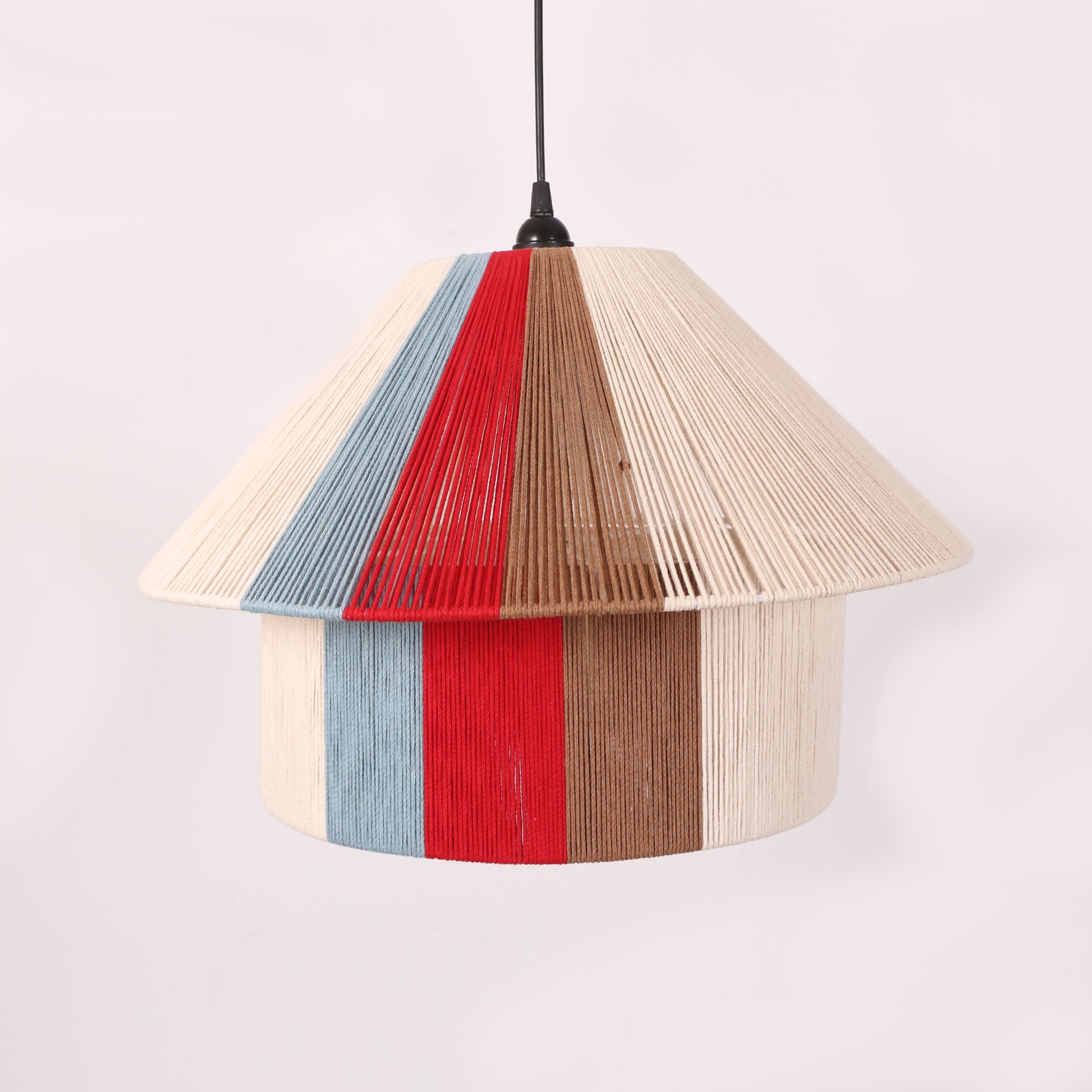 OZDEN Makrome İpli RENKLİ AVİZE  