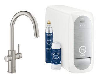 Tek kol tap, Karıştırıcı Musluk, Grohe, Mavi® Ev - 569.29.080