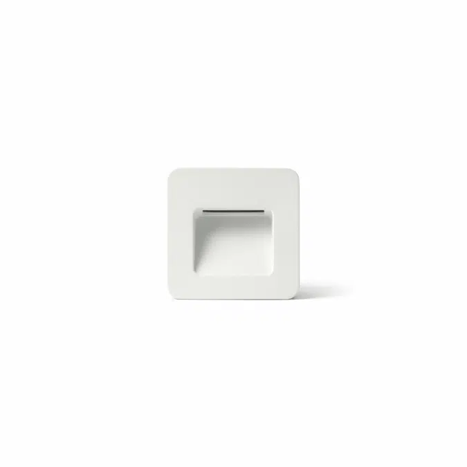 70395 - NASE SQ White Recessed Lamp