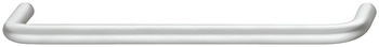 Furniture handle, D handle, steel, round - 116.07.435