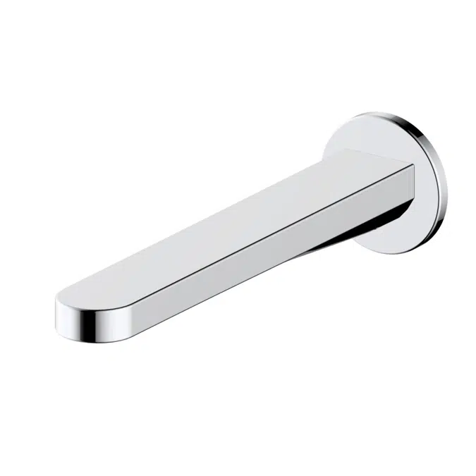 Mizu Soothe MK2 Chrome Wall Basin/Bath Outlet 250mm 2265231