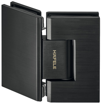shower door hinge, for glass-glass connections, 135° glass front - 981.51.023