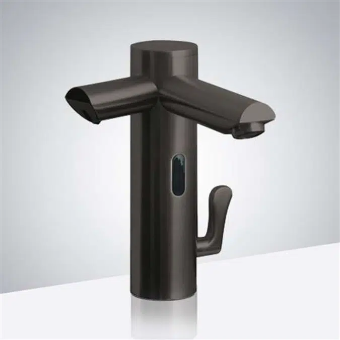Lima Dark Oil Rubbed Bronze Dual Touchless Faucet with Sensor Soap Dispenser