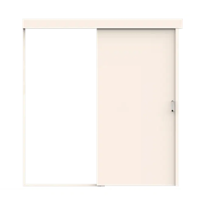 Sliding On Wall 3820 + HP Flush 40mm Sliding Door