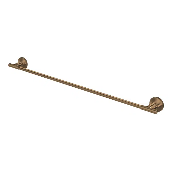 Milli Marq Edit Brushed Bronze Single Towel Rail 800mm 21935