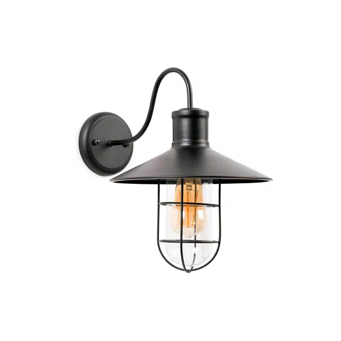 60005 - MARINA Black Wall Lamp