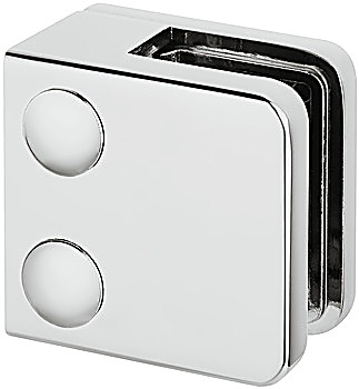 Glass holder, model 21, bar railing system - 812.08.304