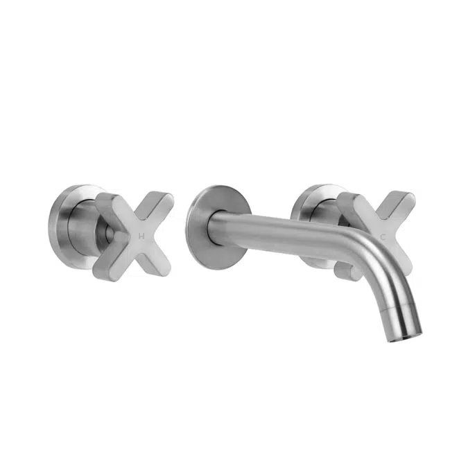 Cross Assembly Taps and Spout Set