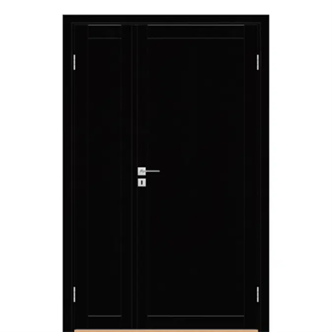Superior Format 7530 Double Unequal Interior Door