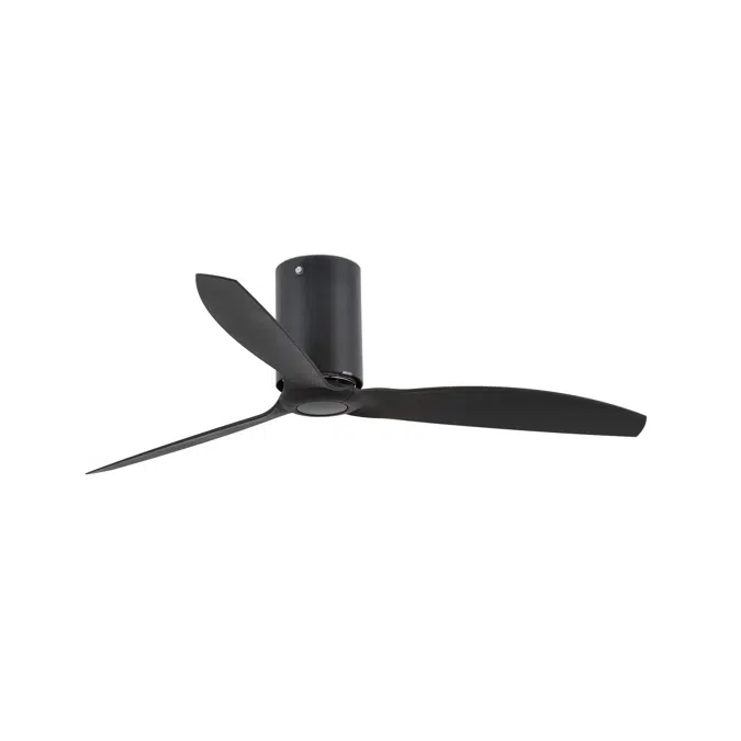 32043 - MINI TUBE FAN M Matt Black DC Motor Ceiling Fan