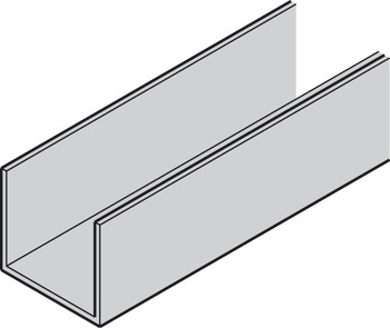 Guide rail, Top, not drilled - 942.61.860