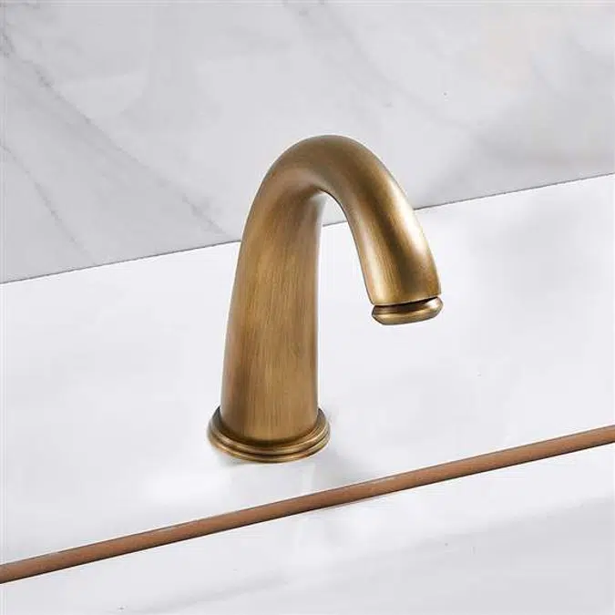 Antique Brass Touchless Faucet